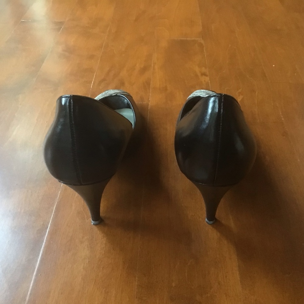 Vintage Peep Toed Heels - Picture 5 of 6